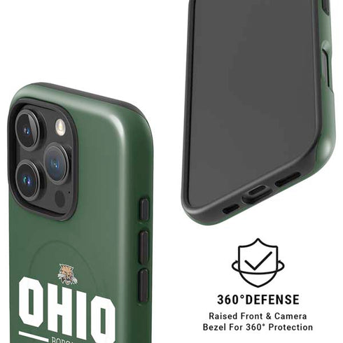 Ohio University Ohio Bobcats Logo iPhone 16 Pro Magsafe Impact Case